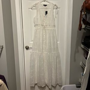 Lulus time well spent white dress